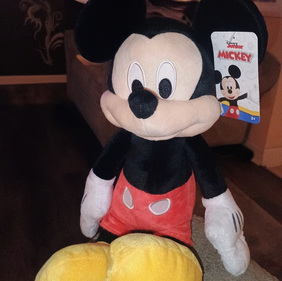 Mickey Mouse Clubhouse 15.5" Plush Mickey Mouse New W Tags Large - Picture 8 of 9